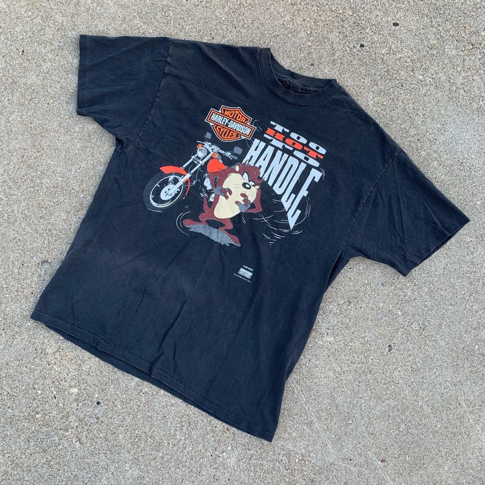Vintage 90’s Harley Davidson Taz Graphic T